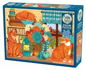 Puzzle 500 Pomarańczowe Koty 112693