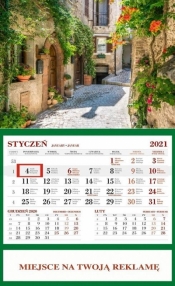 Kalendarz ścienny 2021 - Toskania