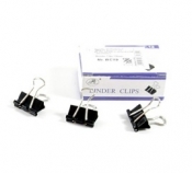 Spinacz binder clip 19 mm 12 sztuk