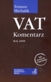 VAT Komentarz rok 2008