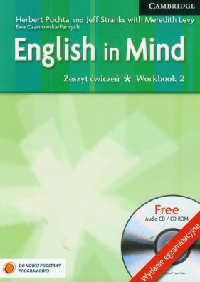 English in Mind 2 ćwiczenia z płytą CD - Herbert Puchta, Jeff Stranks, Meredith Levy