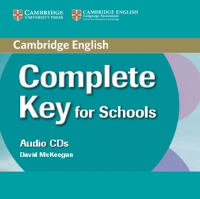 Complete Key for Schools Class Audio 2CD - McKeegan David