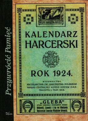 Kalendarz harcerski - Sedlaczek Stanisław