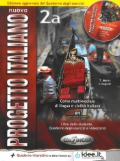 Nuovo Progetto Italiano 2A Podręcznik + ćwiczenia + płyta DVD + płyta CD - Magnelli Sandro, Marin Telis