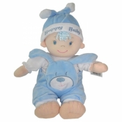 Lalka Dzidziuś Baby Niebieski 25 cm (4858b)