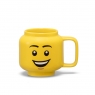 Kubek ceramiczny mała głowa LEGO - Chłopiec (Z uśmiechem)