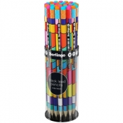 Ołówek z gumką HB Color Block (36szt)