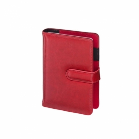 Kalendarz 2026 A6 wymienny wkład dzienny czerwony