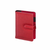 Kalendarz 2026 A6 wymienny wkład dzienny czerwony