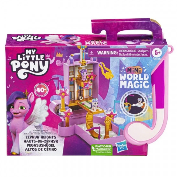 Zestaw figurek My Little Pony Mini World Magic Kompaktowe Miasteczko Zefirowe Wzgórza (F3876/F5247)