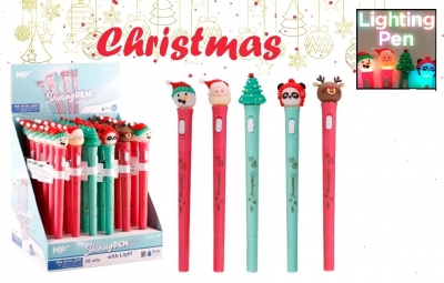 Świecący długopis (mix wzorów)