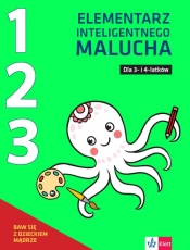 Elementarz inteligentnego malucha dla 3- i 4-latków, cz. 1, 2, 3 (Uszkodzone opakowanie)