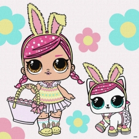 Malowanie po numerach - L.O.L. Surprise! 40x40cm