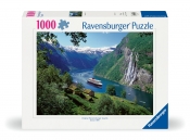 Ravensburger, Puzzle 1000: Fjord w Norwegii (12000475)