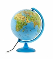 Safari globus podświetlany fizyczny/polityczny 25 cm