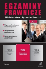 Egzaminy Prawnicze Ministerstwa Sprawiedliwości 2021 Tom 2