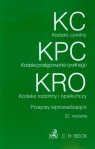 Kodeks cywilny Kodeks postępowania cywilnego Kodeks rodzinny i opiekuńczy