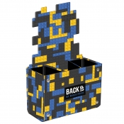 Pojemnik na przybory szkolne BackUp 3 A 52 - Bricks (PPSB3A52)