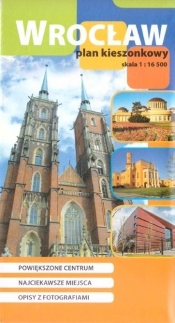 Plan kieszonkowy - Wrocław w.polska 1:16 500 - Opracowanie zbiorowe
