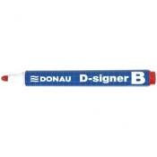 Marker suchościeralny Donau D-SIGNER czerwony(7372001-04PL)