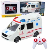 Ambulans RC 1:20 biały