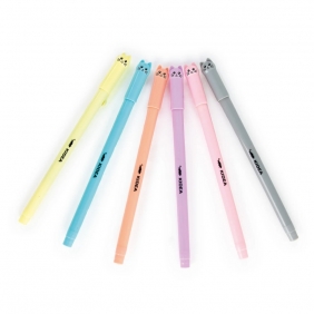 Cienkopisy Kidea - Kotki, 6 kolorów