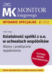 Działalność spółek z o.o. w uchwałach wspólników. - Adam Sroga