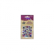 Kryształki samoprzylepne mix 2 45 szt. K015