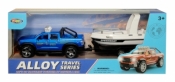Auto z przyczepą