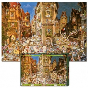 Heye, Puzzle 1000: Romantyczne miasto - Noc (29875) - Michael Ryba