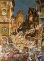 Heye, Puzzle 1000: Romantyczne miasto - Noc (29875) - Michael Ryba