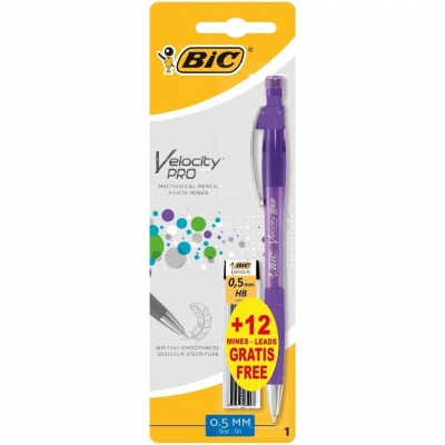 Ołówek z gumką Velocity Pro 1+12 BIC