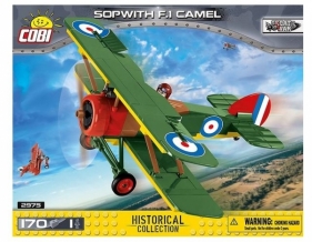 Cobi 2975 Sopwith F.1 Camel - brytyjski samolot myśliwski