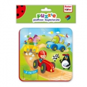 Foam magnetic puzzle - Wyścig (RK5010-02)
