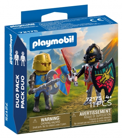 <img src='https://webimage.pl/pics/754/1/d4008789721754.jpg' style='height:440px' /> Playmobil DuoPack Pojedynek rycerski 72175