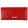 Czerwony damski portfel