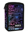 Piórnik podwójny BackUp z wyposażeniem - Dance hearts (PB7DW18)