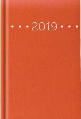 Kalendarz 2019 B6 Caribe pomarańczowy