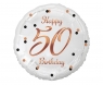  Balon foliowy B&C Happy 50 Birthday 45cm
