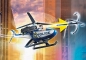 Playmobil City Action: Policyjny helikopter - Pościg za uciekającym samochodem (70575)