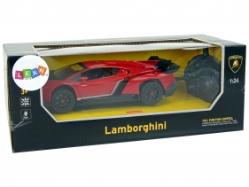 Auto Sportowe R/C 1:24 Lamborghini Veneno czerwone