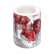 Lampion Snowy Baubles ADL049801