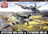 ACADEMY Spitfire Mk.XIVc & Typhoon Mk.Ib (12512)