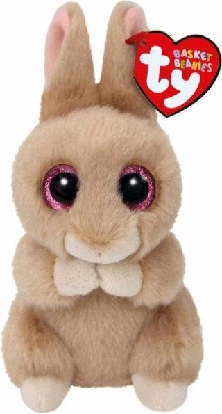 Maskotka Beanie Boos Ginger - brązowy królik 11 cm (36875)
