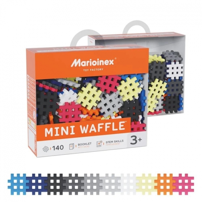 Klocki Mini Waffle 140elem