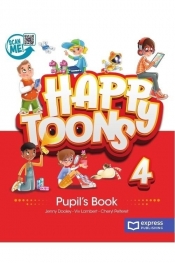 Happy Toons 4 edycja międzyna. PB + DigiBook (kod) - Jenny Dooley, Viv Lambert, Cheryl Pelteret