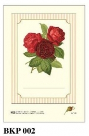 Naklejki dekoracyjne BKP 002 Róża 6szt ROSSI