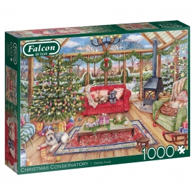Puzzle 1000: Falcon - Świąteczna oranżeria (11275)