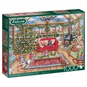 Puzzle 1000: Falcon - Świąteczna oranżeria (11275)