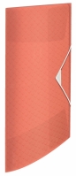 Teczka plastikowa na gumkę Esselte colour ice łososiowa A4 kolor: różowy (626221)